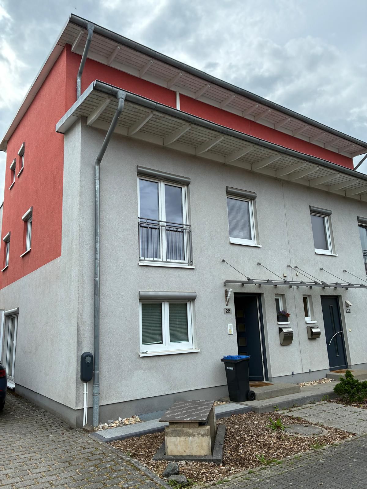 Fassade vor dem Neuanstrich