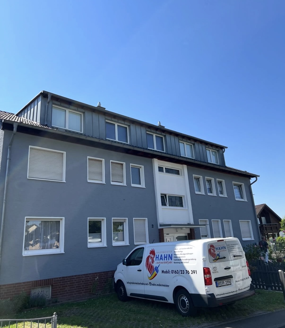 Haus nach Fassadensanierung
